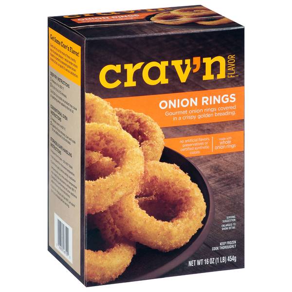 Crav'n Flavor Onion Rings