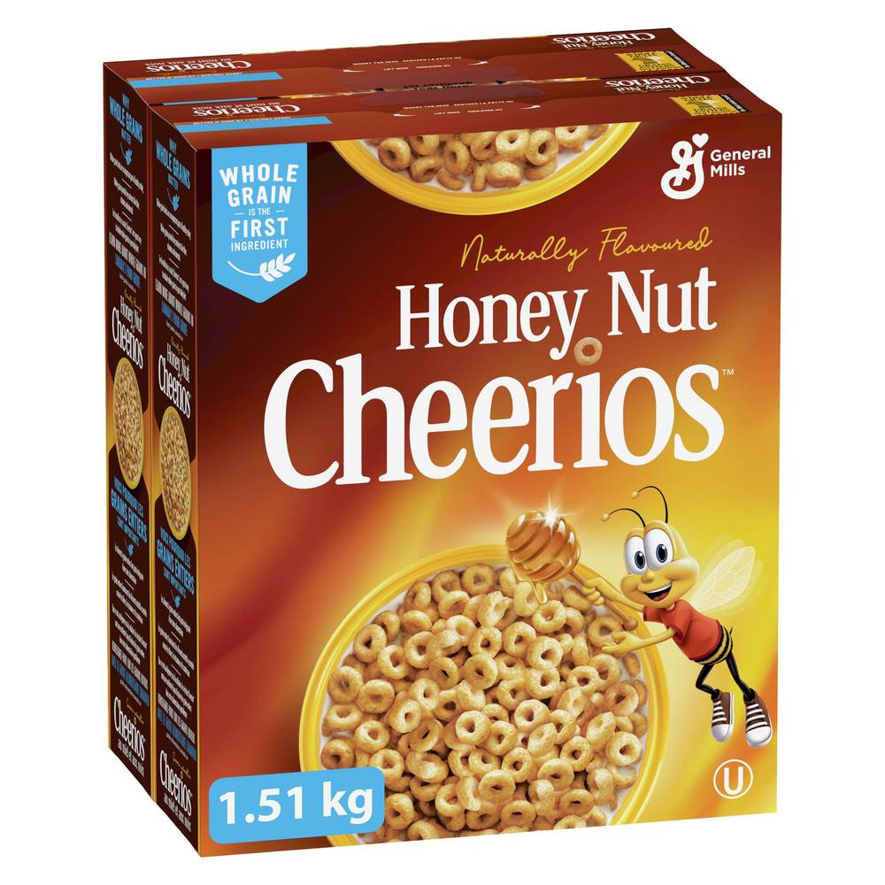 Céréales Au Miel Et Aux Noix Cheerios, 1,51 Kg