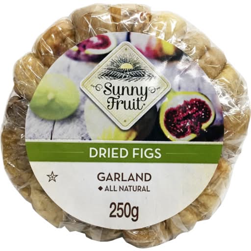 Sunny Fruit Natural Dried Figs (250g)