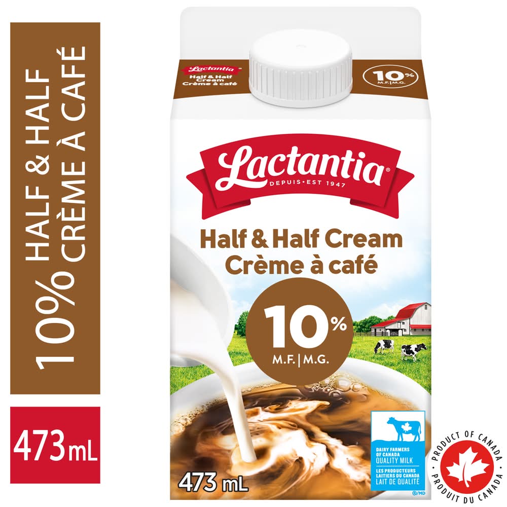 Lactantia Half & Half Coffee Cream (473 ml)