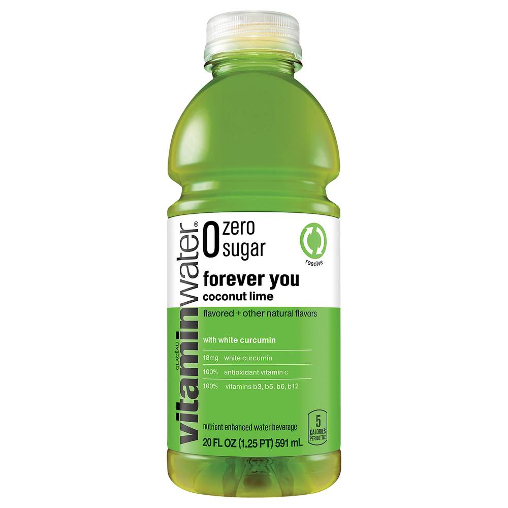 Vitaminwater Zero Sugar Forever You Beverage Drink (20 fl oz) (coconut lime)