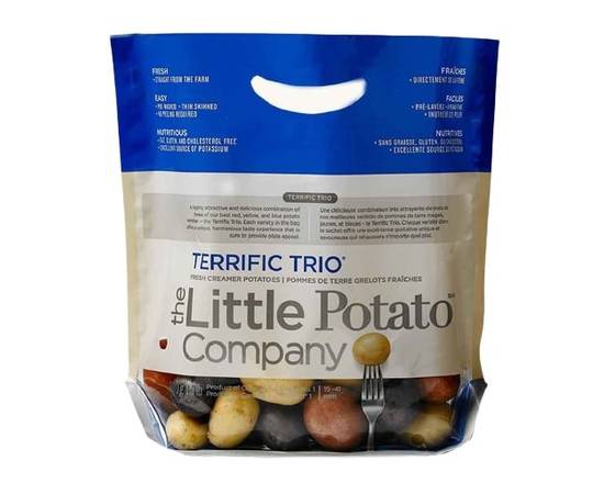 The Little Potato Company · Pommes de terre grelots fraîches, Terrific Trio (680 g) - Terrific trio potatoes (680 g)