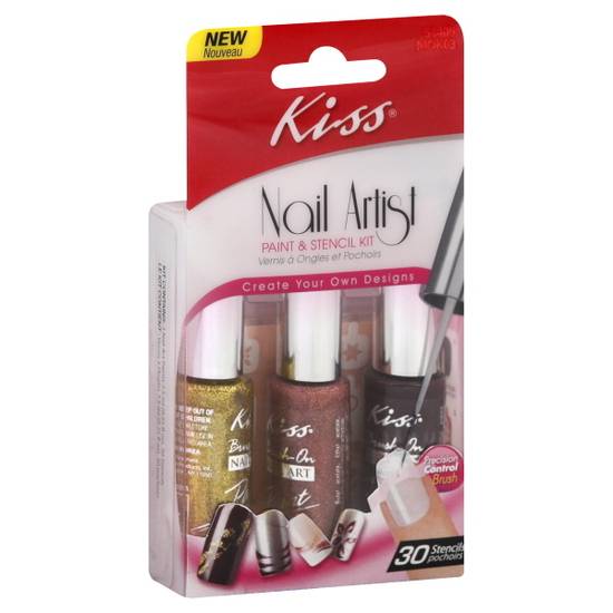 Kiss Nail Artist Design Kit (Asst. Colours) KN0401 - Canada's best deals on  Electronics, TVs, Unlocked Cell Phones, Macbooks, Laptops, Kitchen  Appliances, Toys, Bed and Bathroom products, Heaters, Humidifiers, Hair  appliances and