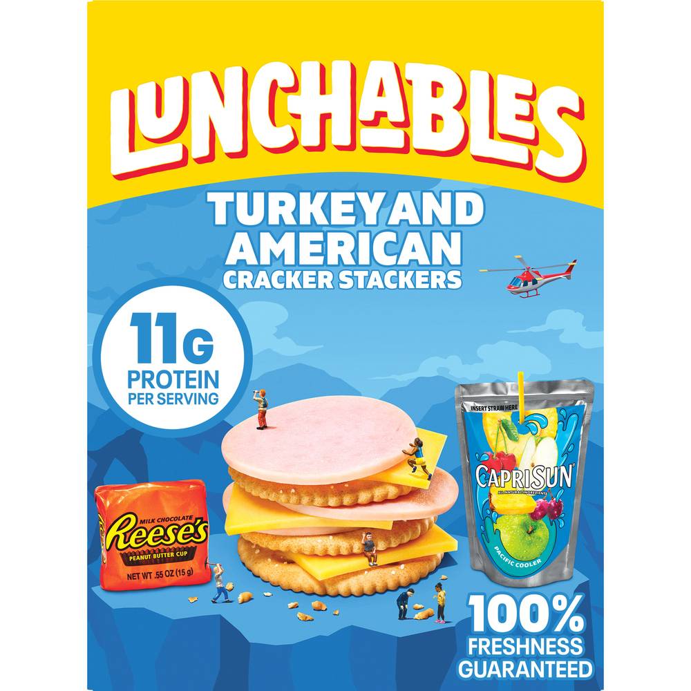 Lunchables Turkey & American Cracker Stackers (2.9 oz)