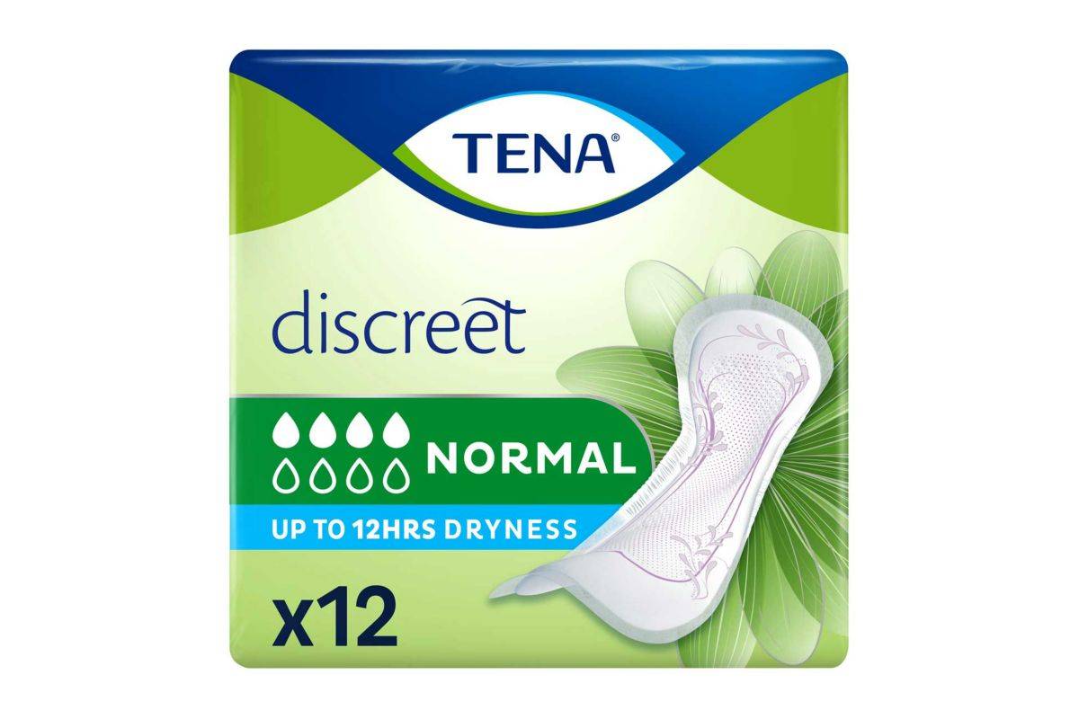 TENA Lady Normal Incontinence Pads - 12 pack