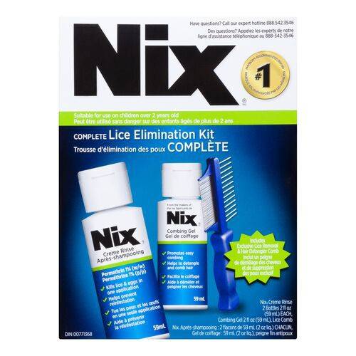 Nix Complete Lice Elimination Kit (1 set)