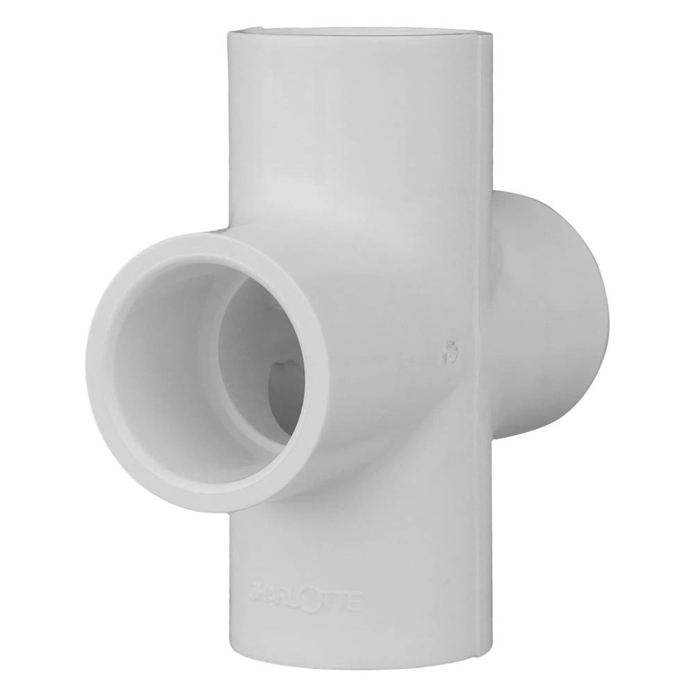 Charlotte Pipe 3/4-in Schedule 40 PVC Cross Tee | PVC 02410  0600