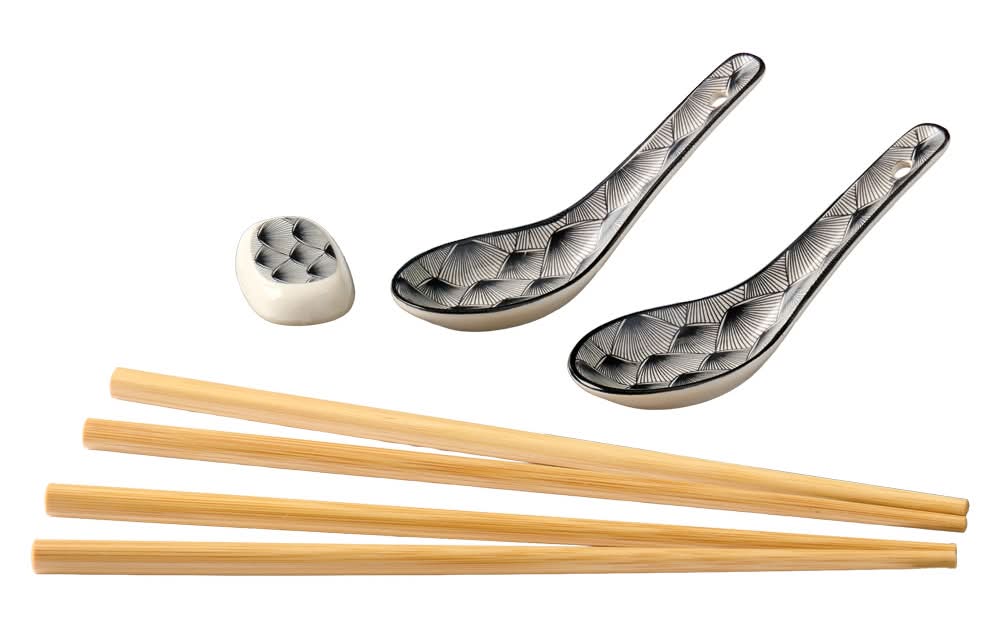 Crofton Grey 5pc Serving Accessories