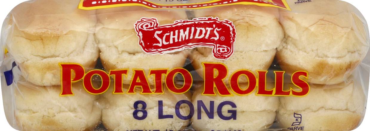Schmidt's Long Potato Rolls (8 rolls)