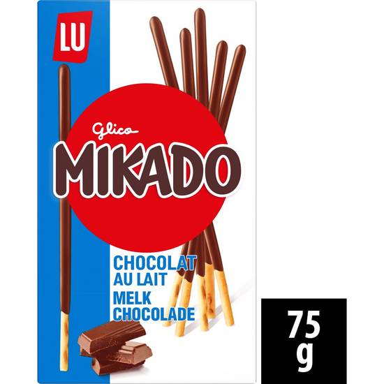 LU Mikado Chocolade Koekjes Melkchocolade 75 g