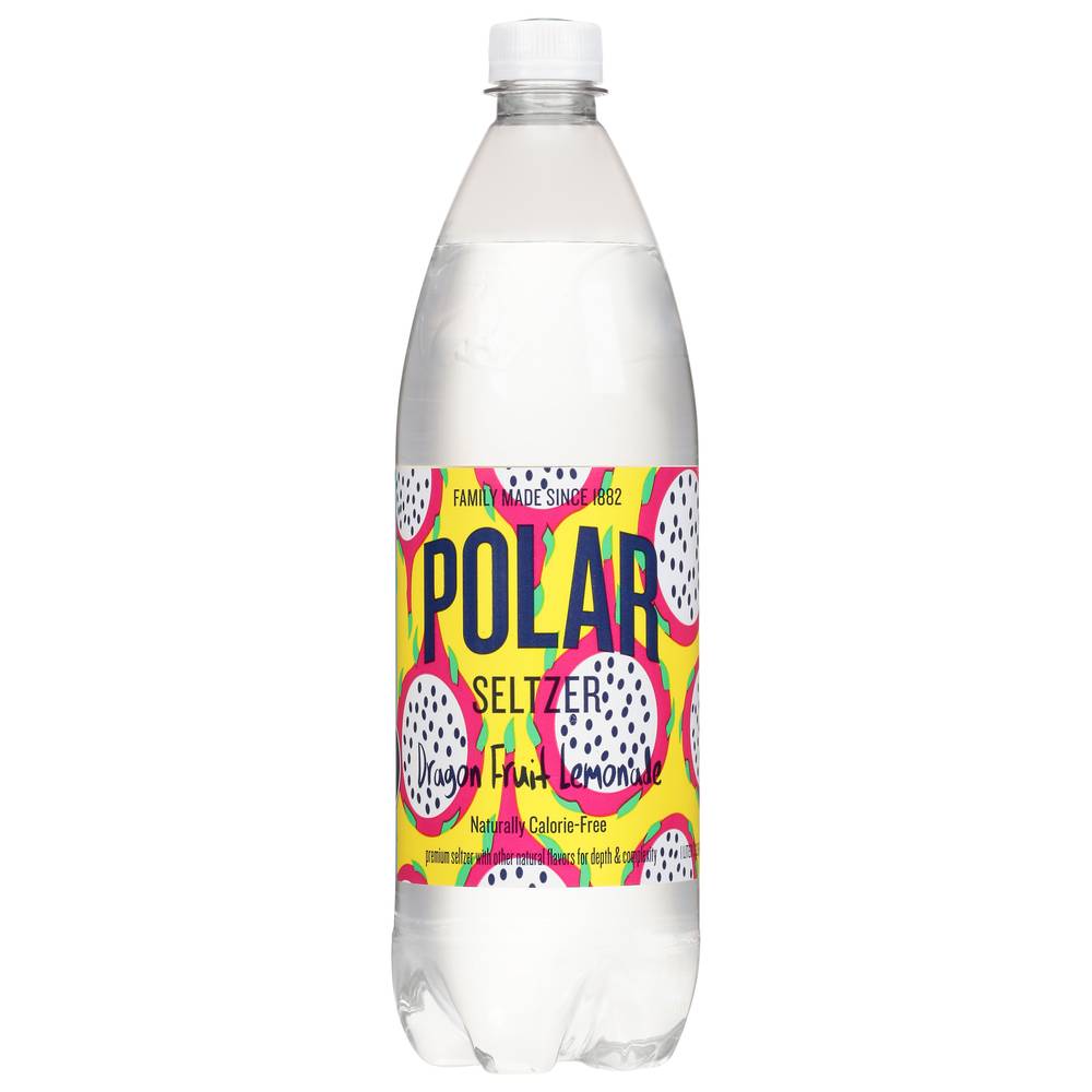 Polar Dragon Fruit Lemonade Seltzer (1 L)