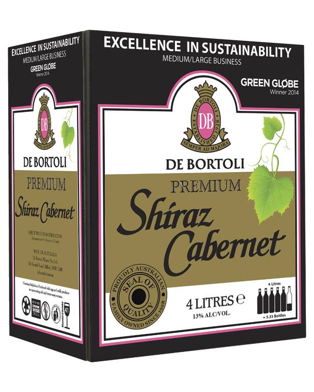 De Bort premium Shiraz Cabernet 4L