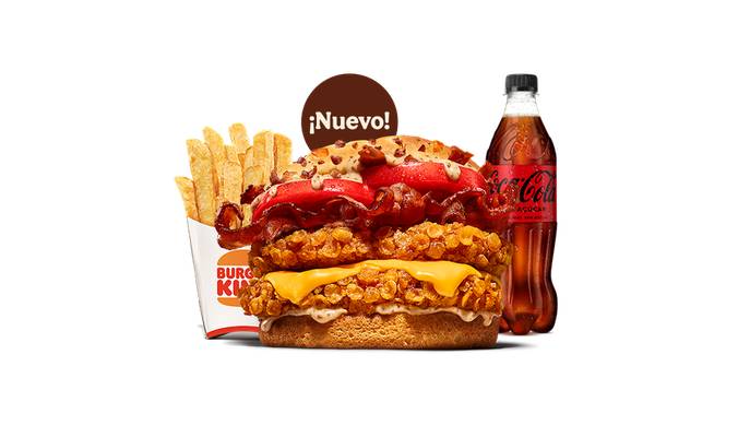 Menú Brutal Bacon Doble Crispy Chicken®