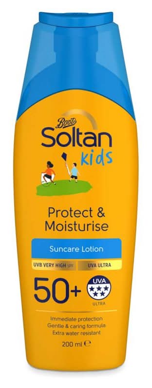 Soltan Kids Protect & Moisturise Suncare Lotion Spf50+ 400Ml