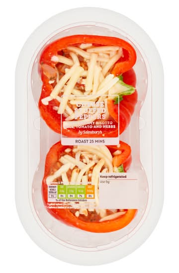 Sainsbury's Cheese Stuffed Peppers (320g)