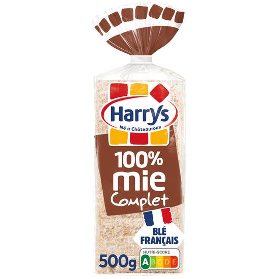 Harrys - Pain de mie complet sans croûte