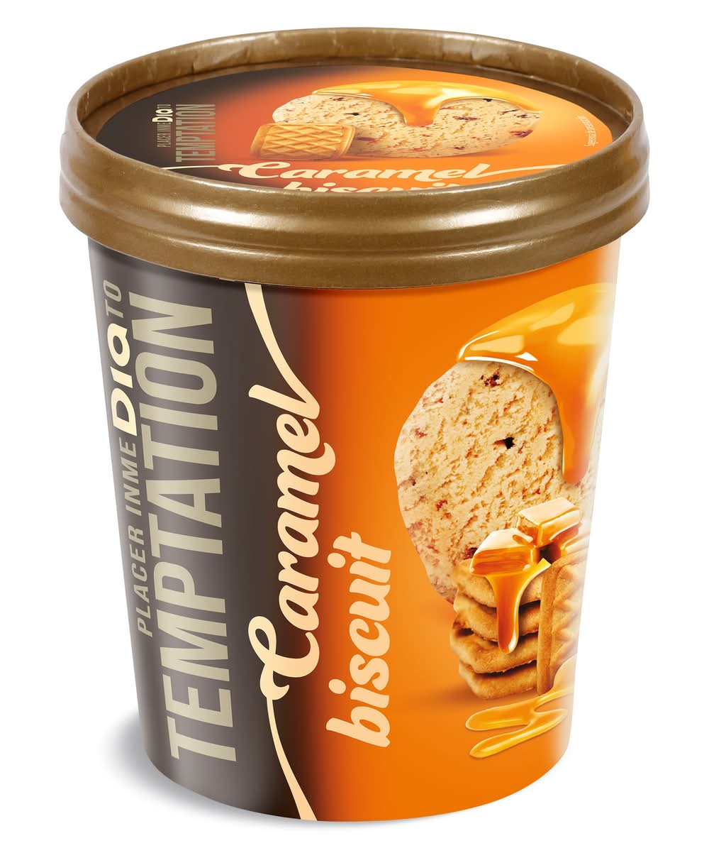 Helado Caramel Biscuit Temptation De Dia Tarrina 350 G