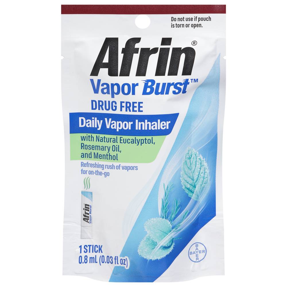 Afrin Vapor Rush Vapor Inhaler, Mint