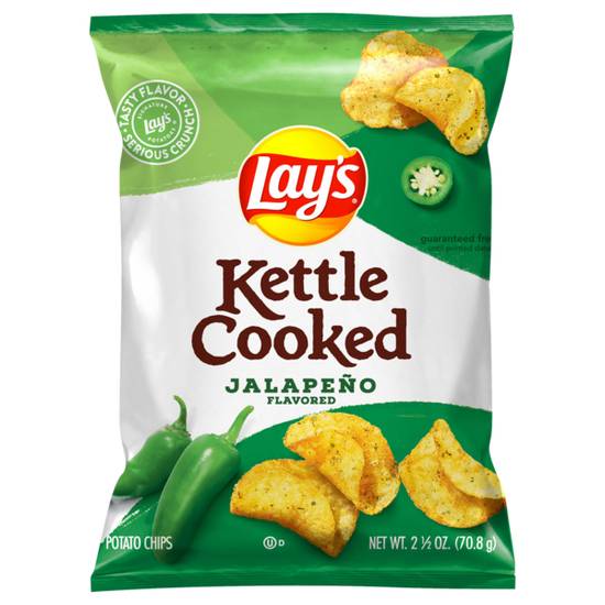Lays Kettle Cooked Jalapeno 2.5oz