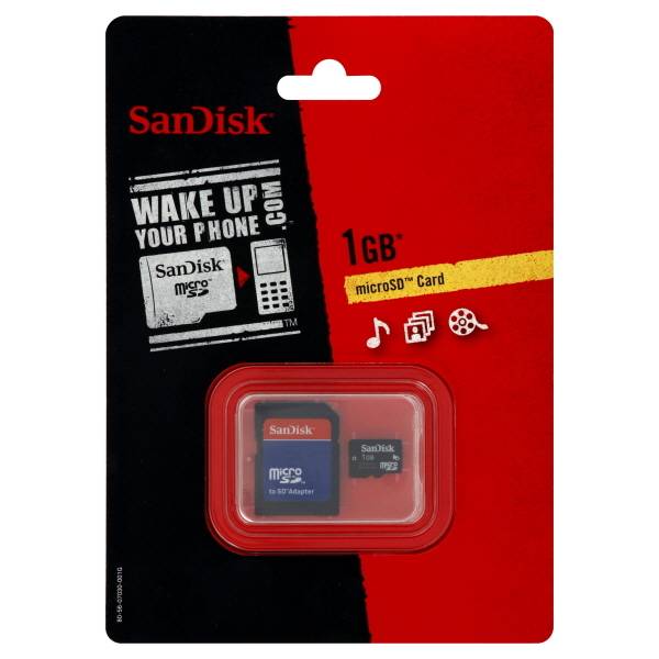 Sandisk Microsd Card 1 Gb