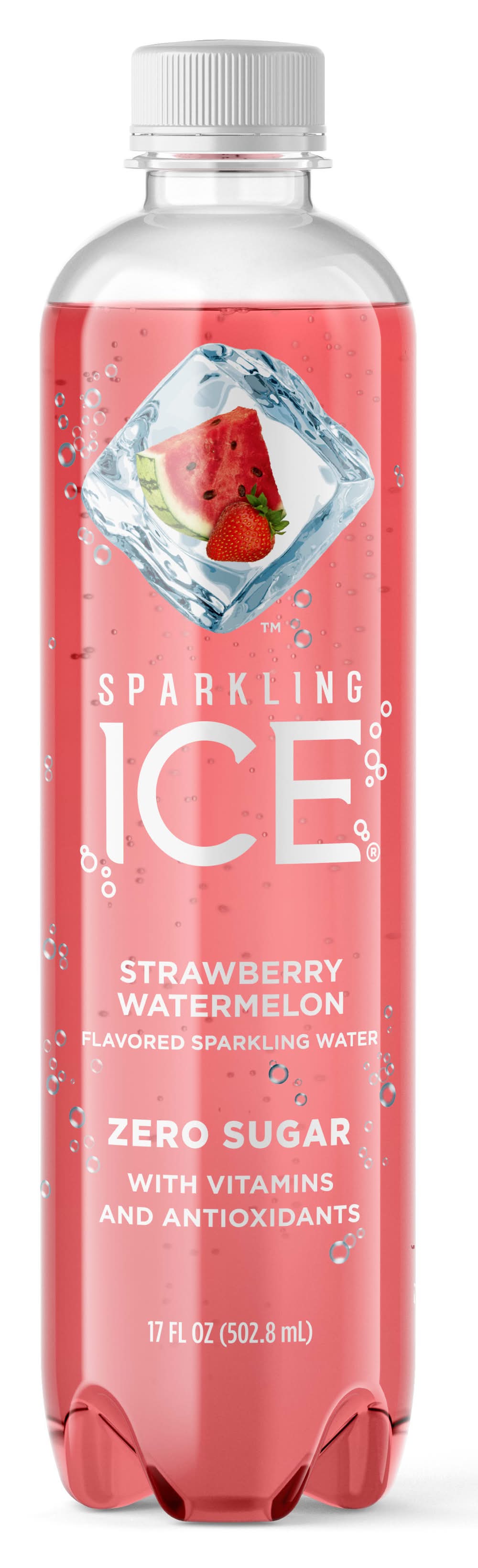 Sparkling Ice Zero Sugar Sparkling Water, Strawberry Watermelon (17 fl oz)