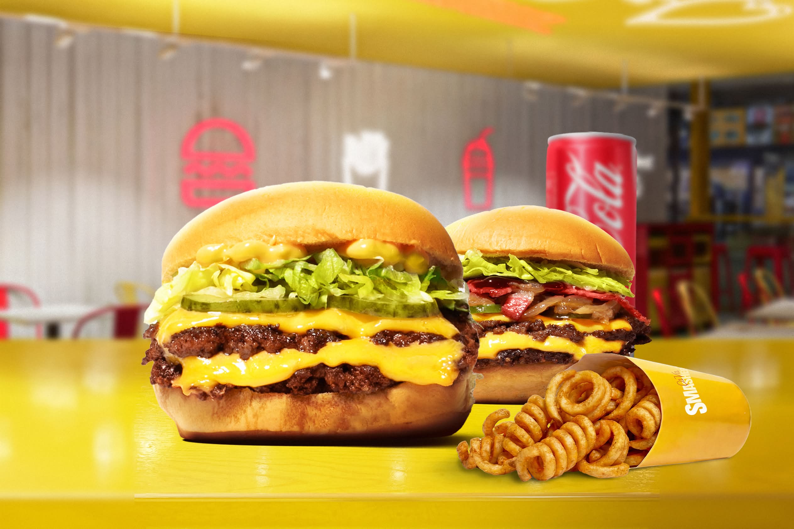 Combo : 1 double smash + 1 chicken au choix