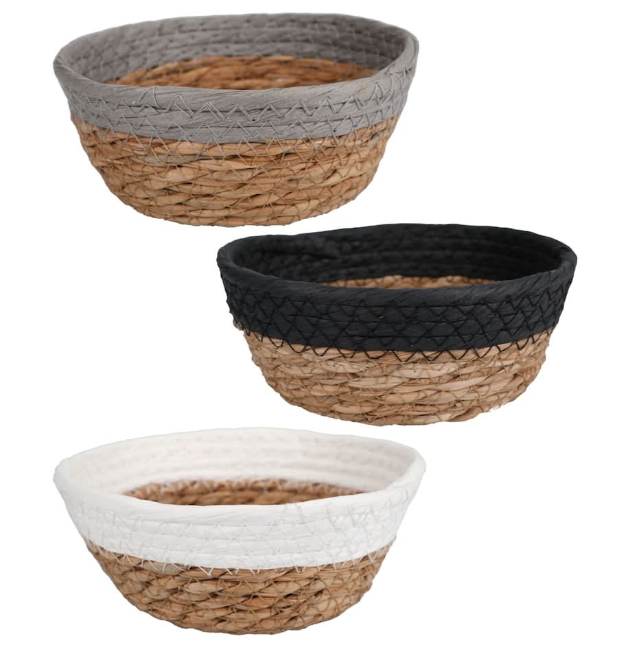 Birch And Vine Weaving Straw Basket, 1-ct.