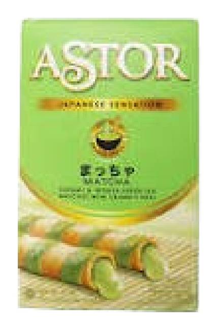 MAYORA Astor Matcha Wafer Roll Box (40g)