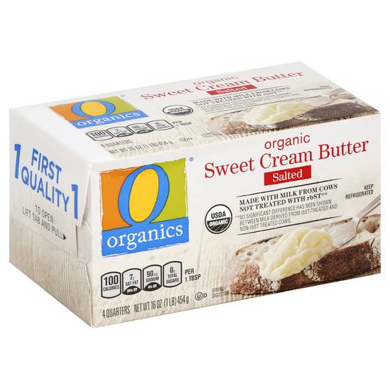 O Organics Sweet Cream Salted Butter (4 ct)