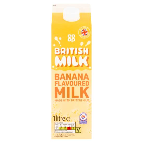 Co-Op Banana Milk 1 Litre
