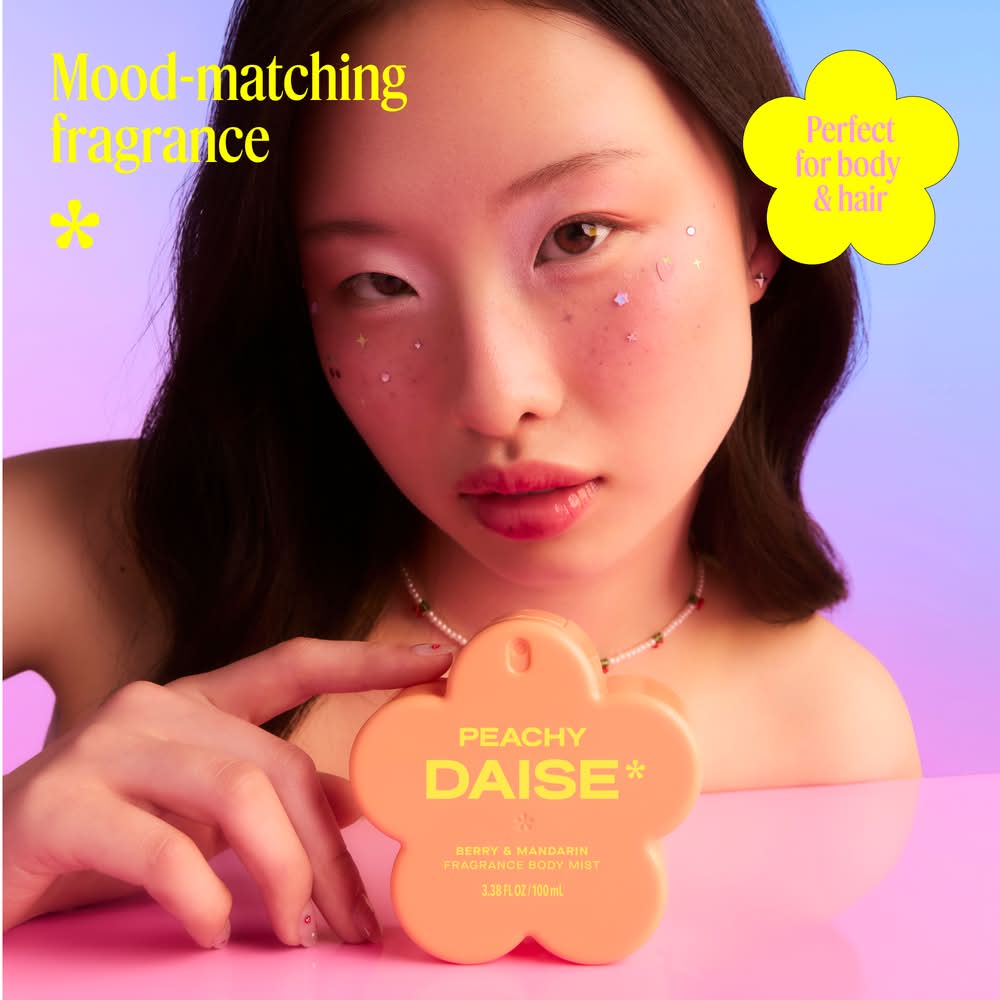DAISE Peachy Body Mist, Berry-Mandarin, Women (3.38 fl oz)