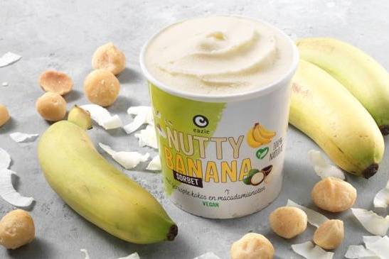 Eazie ice cream Nutty Banana (vegan & vegetarisch)