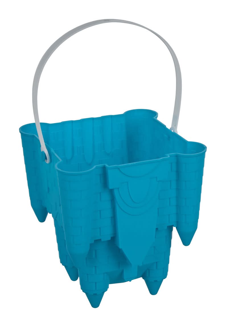 Castle Shaped Pail 7 In Assorted
