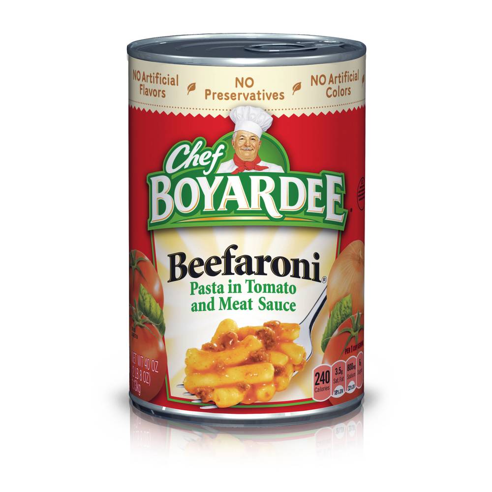 Chef Boyardee Beefaroni Pasta in Tomato & Meat Sauce (2.5 lbs)