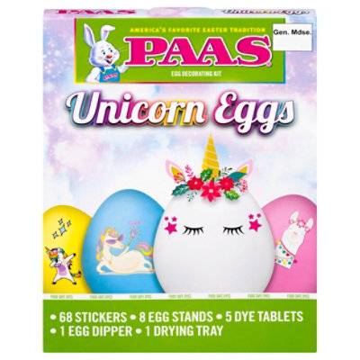 Paas Unicorn Eggs Dye Kit - Ea