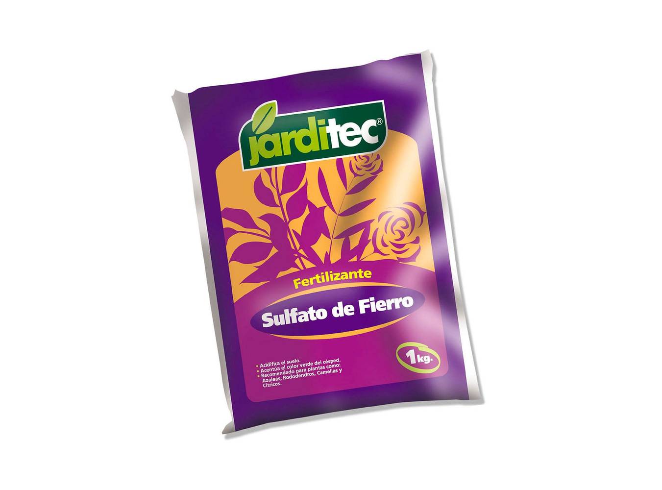 Jarditec fertilizante sulfato de fierro (bolsa 1 kilo.)
