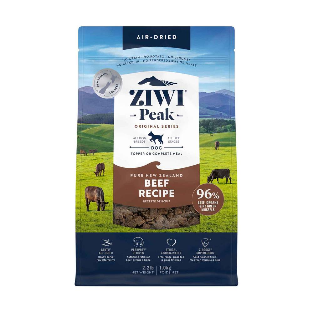 Ziwi Peak Beef Recipe Air-Dried Dog Food