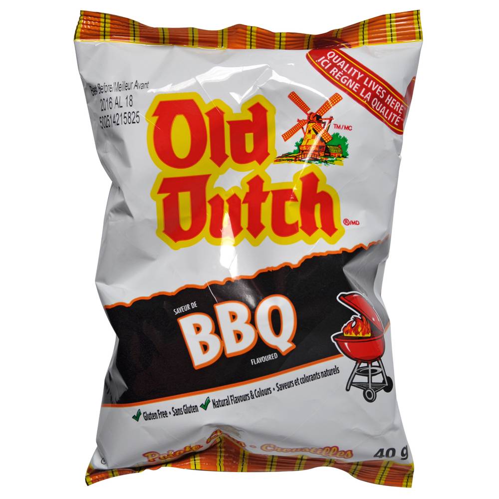 OLD DUTCH BBQ Chips - Single Serve