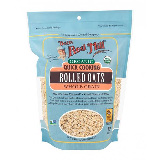 Bob's Red Mill Rolled Oats Quick Organic (907 g)
