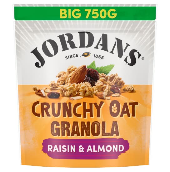 Jordans Raisin & Almond, Crunchy Oat Granola (750g)
