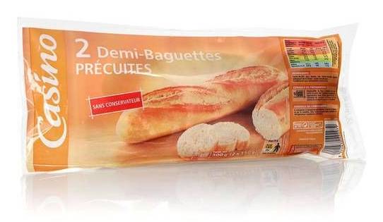 Casino - Demi-baguettes précuites (2)