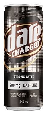 Dare Charged Latte Strong 240Ml