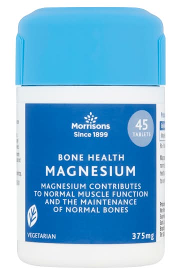 Morrisons Bone Health Magnesium Tablets 375mg (45 pack)