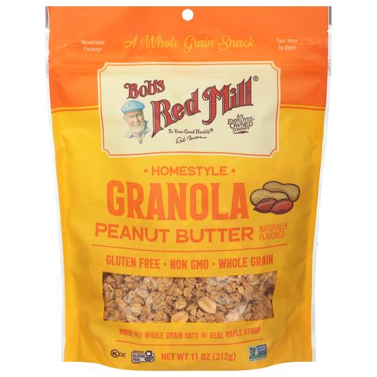 Bobs Red Mill Homestyle Granola Peanut Butter