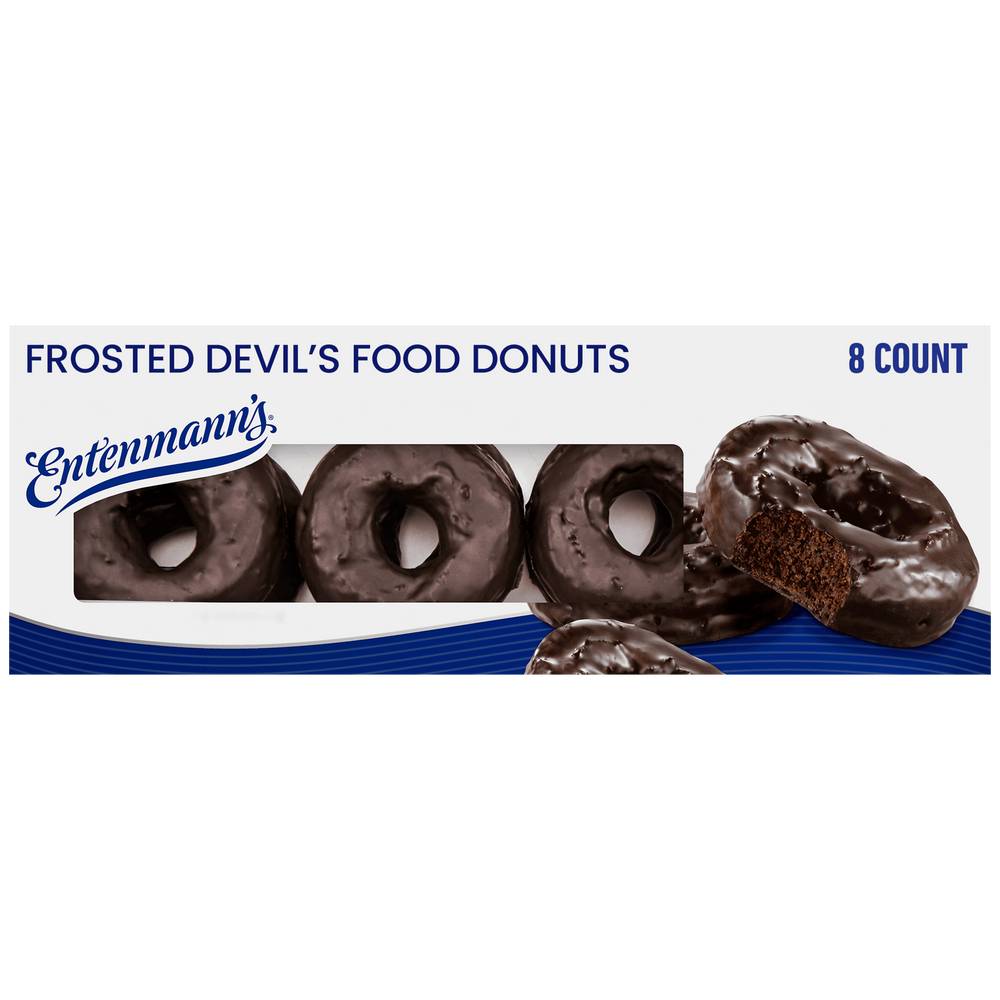 Entenmann's Frosted Devil's Food Donuts (1.5 oz)