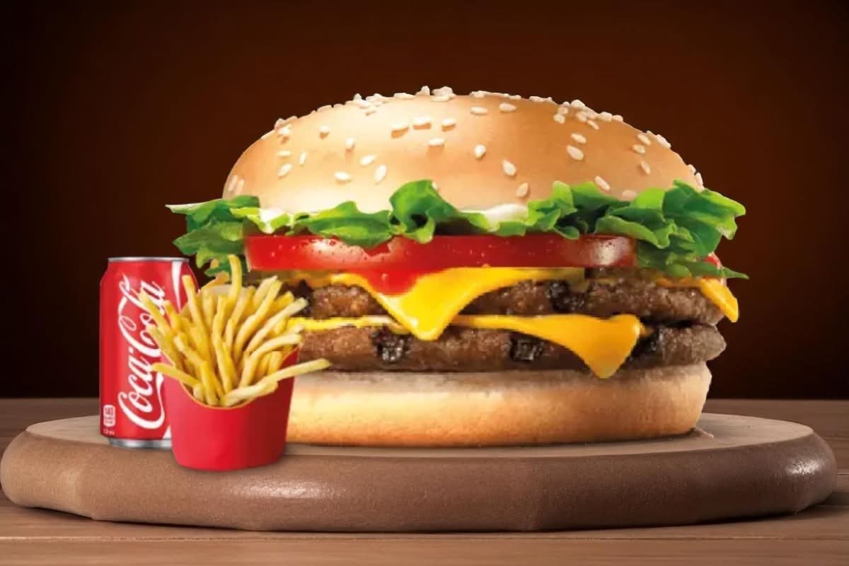 🍔🍔Menu Double cheeseburger🍔🍔