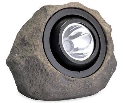 Real Living Brighter Solar Rock Led Spotlight (6")