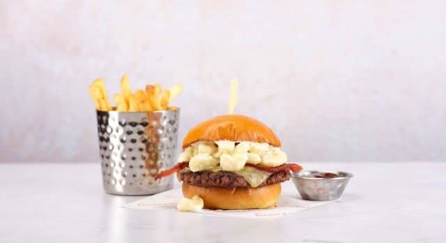 The Mac Daddy Burger