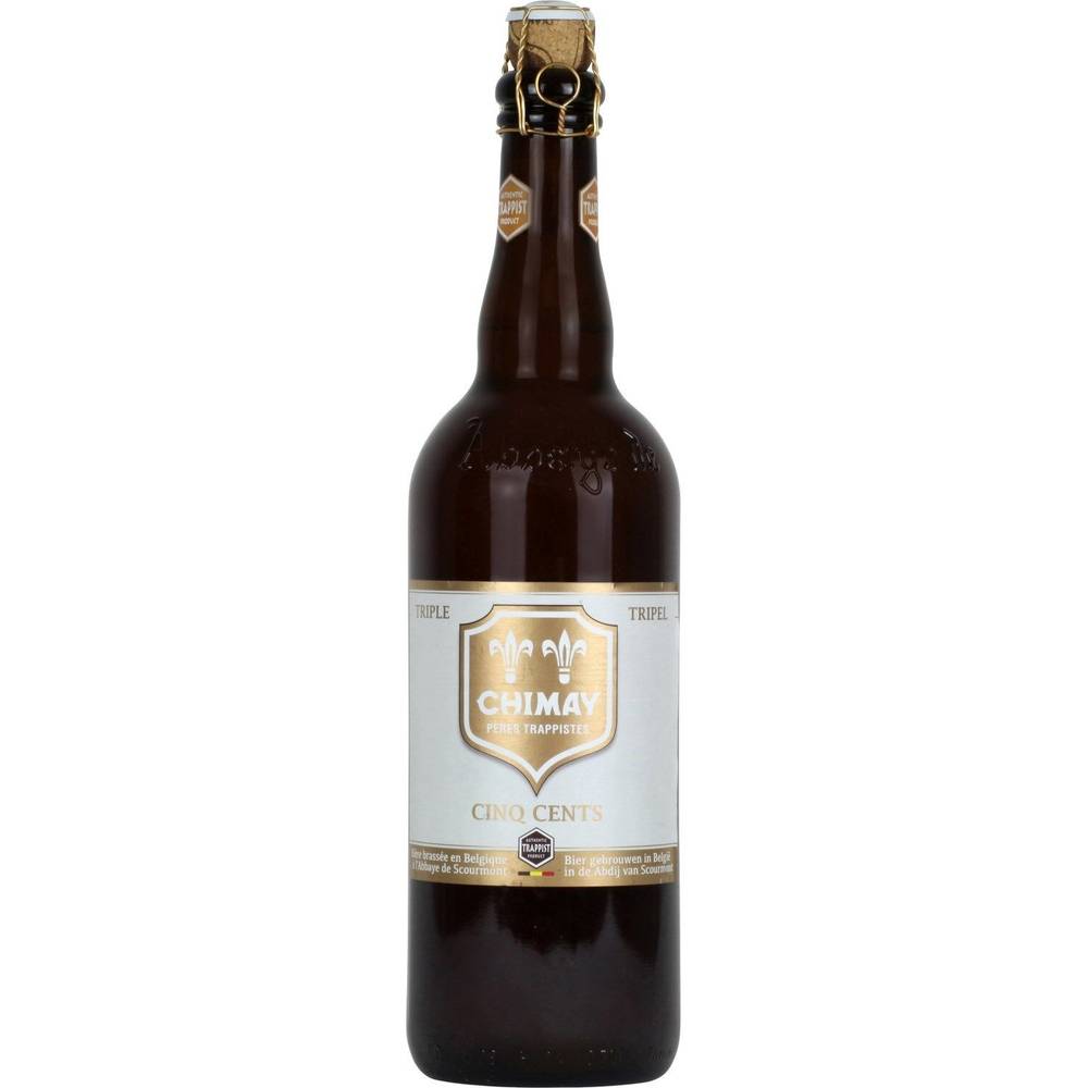 Chimay - Bière blonde cinq cents (750 ml)
