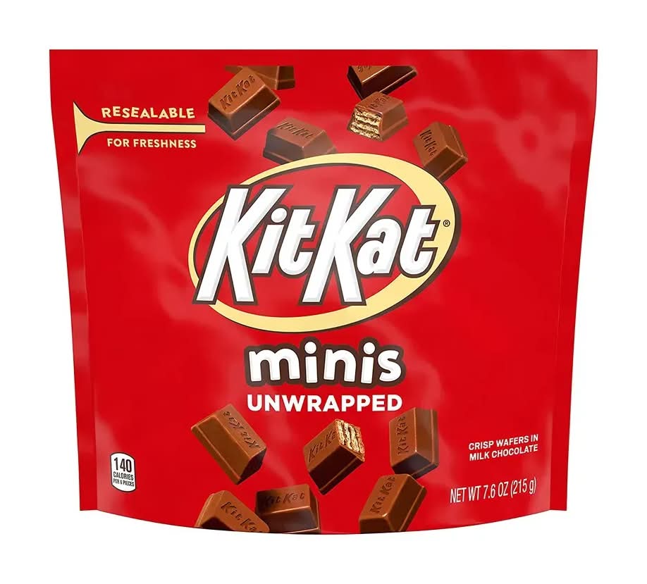 Kit Kat Minis Unwrapped